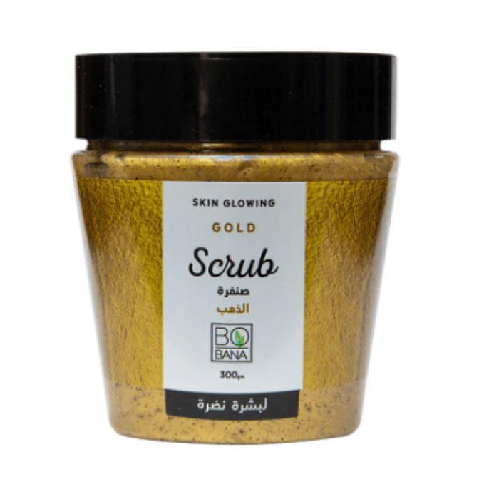 Bobana Scrub Skin Glowing Gold - 300gm