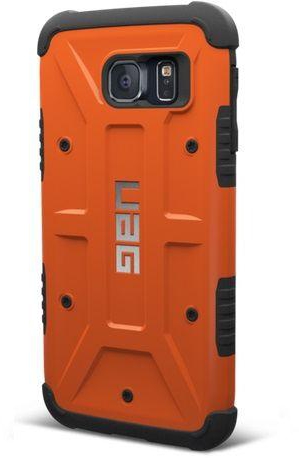 MEMORiX UAG Shock Proof Composite Case for Samsung Galaxy S6 With Screen Protector /Orange