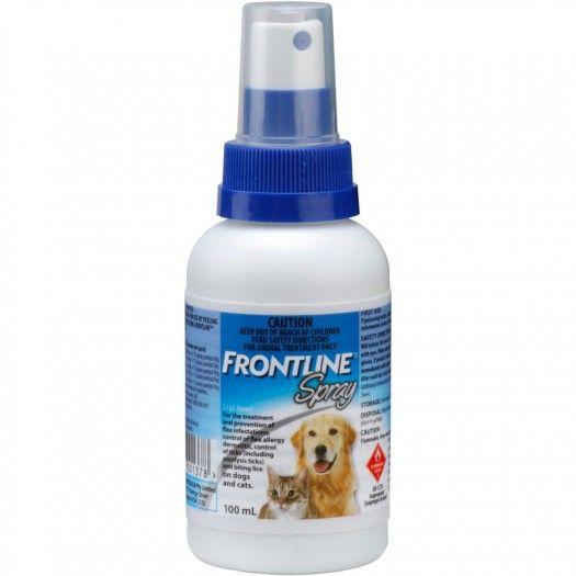 Frontline Fleas & Ticks Spray for dogs and cats 100ml