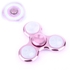 Milano Toys Led Light Fidget Hand Spinner Aluminum Alloy Material - 03765 - Pink Color