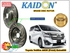 Kaidon-brake Toyota Vellfire brake disc rotor (FRONT) type "Extra650" spec