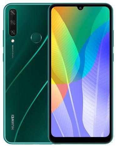 Huawei Y6p, 6.3", 64 GB + 3 GB(Dual Sim), 5000 MAh Emerald Green