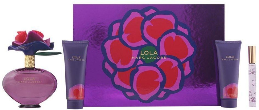 Lola by Marc Jacobs Gift Set for Women (EDP 100ml, Shower Gel 75ml, Body Lotion 75ml, Mini 10ml)