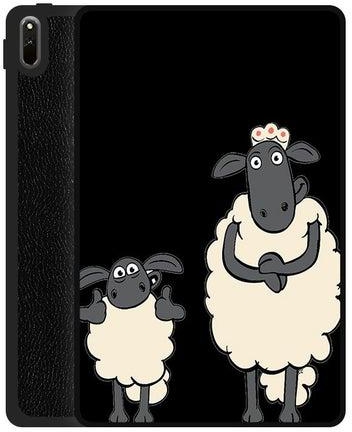 Protective Flip Case Cover For Huawei MatePad 11 2021 Sheep And Baby