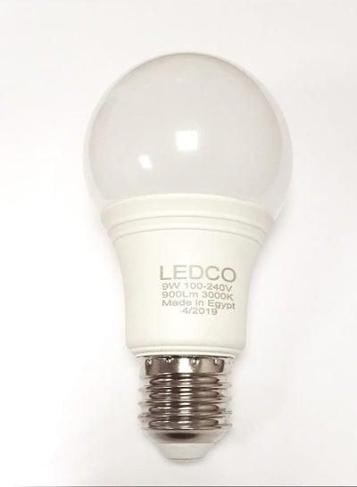 LED Light Bulb (White, 9W)