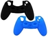 SKEIDO Soft Silicone Flexible Gel Rubber Cover for Sony PS4 Controller, 2 Pieces