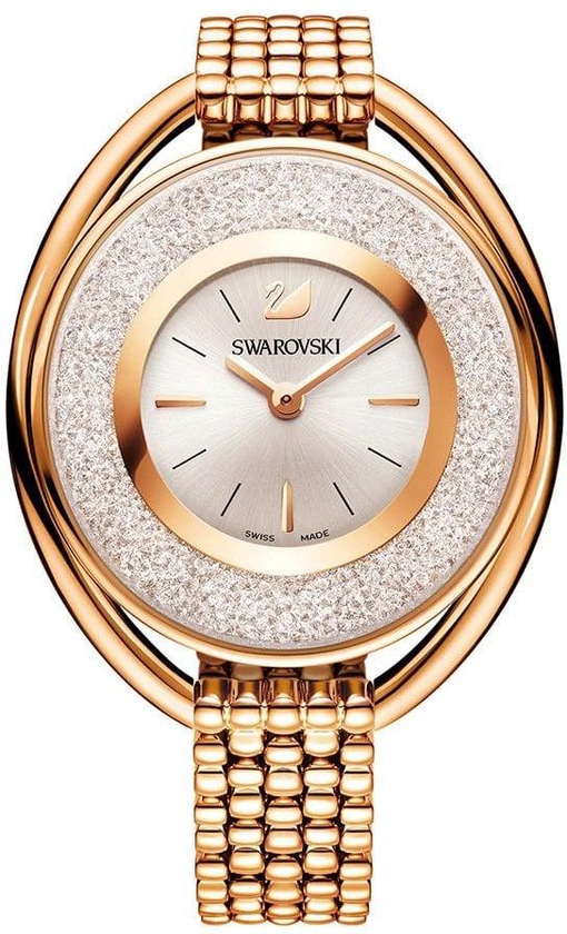 Swarovski Crystaline Watch Oval Tone (Rose Gold)