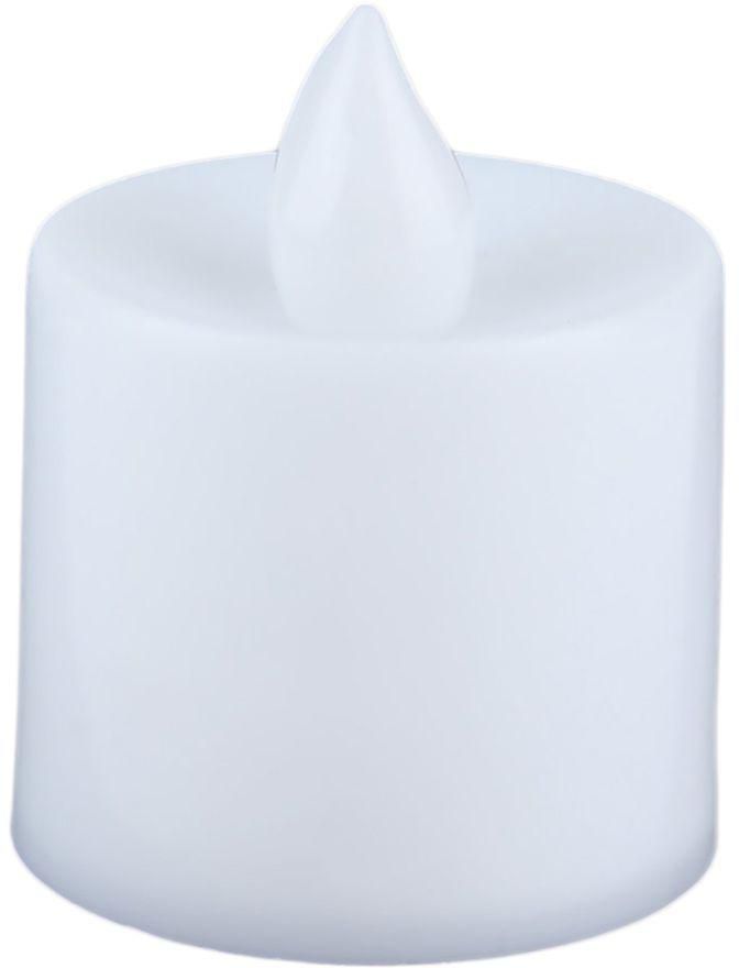 LED Flash Flameless Candle Light Lamp White 3.2 centimeter