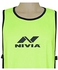 Nivia Micro Polyester Training Bibs (Floro Green, L) | Open Cut Design | Ideal for Training in Football, Soccer, and Rugby.