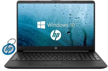 HP Notebook 15-Intel Celeron-4GB RAM-500GB HDD-Windows 10-15.6"-Black+Keyholder