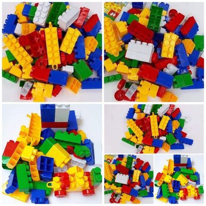 Building Blocks Stacking Assorted Colorful Plastic Lego