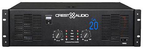 Crest Audio CA20 Power Amplifier 5000 Watts CA Model Power Handling 6000