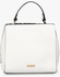 White Astoille Top-Handle Bag