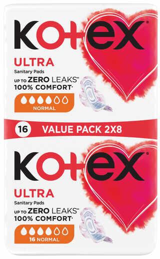 Kotex Ultra Normal Duos 16's