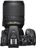 Nikon D5600 DSLR Camera with AF-S 18-140mm 3.5-5.6G ED VR Lens Kit, 24.2 MP, Black
