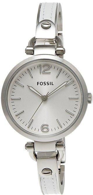 Fossil Women's ES3259 Georgia Silver Stainless Steel Watch