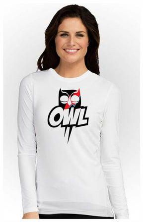 Printed The Owl T-Shirt White