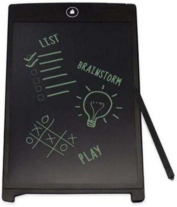 Get Magic whiteboard in the shape of a tablet with a pen, 12 inches - Black with best offers | Raneen.com