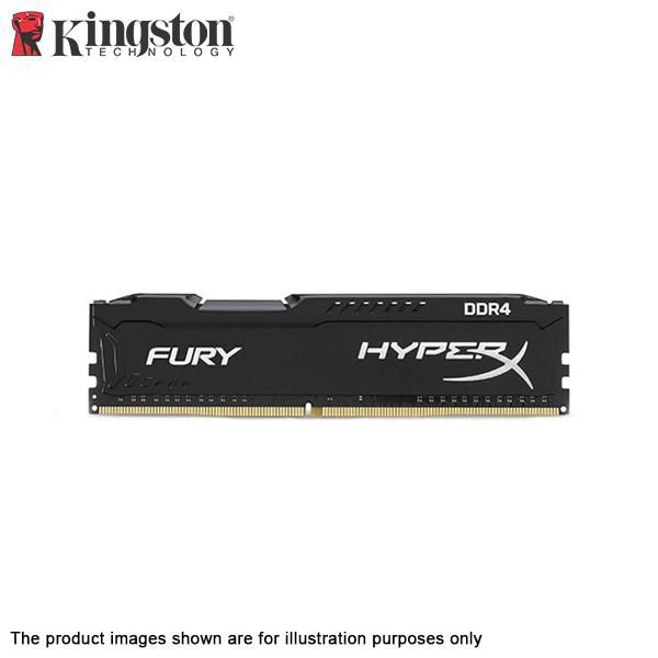 Kingston HyperX FURY 4GB DDR4 2666MHz UDIMM Gaming RAM - DDR4 2666 (Black)
