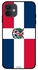 Flag Of Dominican Republic Printed Case Cover -for Apple iPhone 12 White/Red/Blue White/Red/Blue