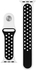 RDX Compatible Sport Band Apple Watch 42mm 44mm Silicone Strap Replacement Wristband iWatch Series 4/3/2/1 Nike- S/M - (White/Black)