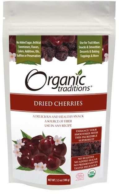 Organic Traditions Dried Cherries 100 g