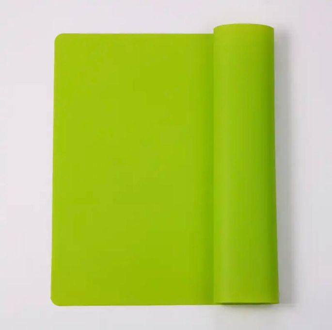 Silicone Baking Mat For Pastry Rolling With Measurements (Green)