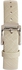 Guy Laroche Women&#39;s Cream Dial Leather Band Watch - L1011-01