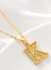 Fashion Letter Alphabet Jewelry Pendant Necklace for Women