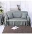 Jacquard Weave Fashionable Sofa Slipcover Grey