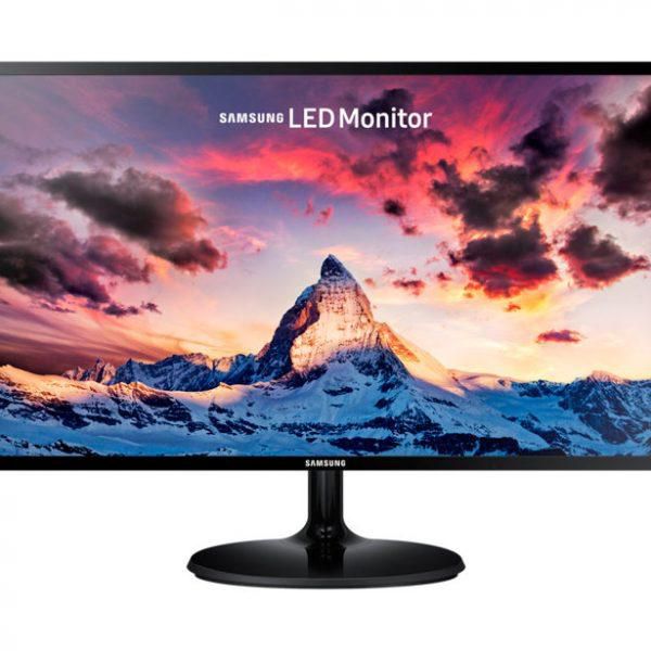 SAMSUNG S24F350 24″ Black LED Monitor Full HD with Super slim design