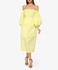 Yellow Izabel Off Shoulder Maxi Dress