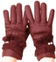 Cute Fashion Wine Red Gloves PR8704-E2 For Women