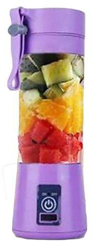 Fashion Generic Portable Blender Juicer Cup / Electric Fruit Mixer / USB Rechargeable Juice Blender - Purple