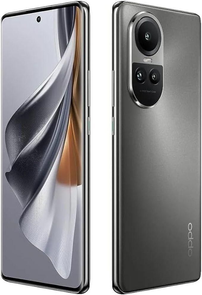 OPPO Reno 10 5G - 6.7-inch 256GB/8GB Dual SIM Mobile Phone - Silvery Grey
