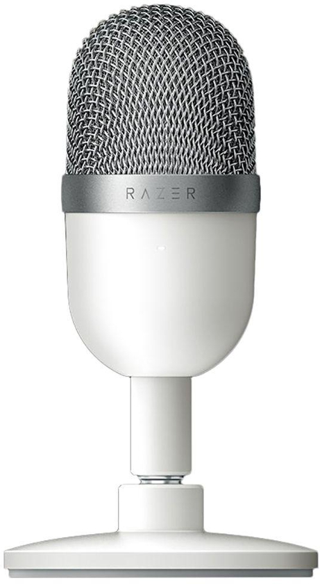 Razer Seiren Mini USB Condenser Streaming Microphone - Mercury White