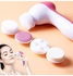 5-In-1 Professional Face Massager Pink/White