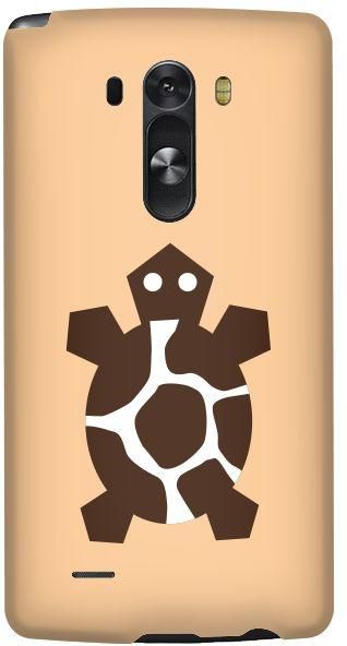 Stylizedd LG G3 Premium Slim Snap case cover Matte Finish - Tribal Turtle