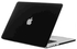 Frost Matte Surface Rubberized Hard Case Cover For Macbook Air 13/13.3 Inch Black