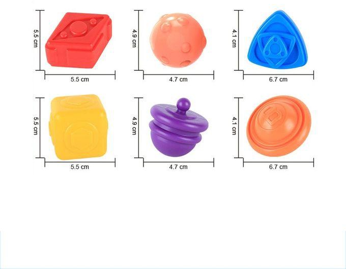 Learning Color Shape Sorting Block Games Montessori Educational Toys For Baby 0-12 Months Grasping Sorting Ability Children Toys