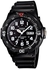Get Casio MRW-200H-1BVDF Analog Resin Band, Casual Watch for Men - Black with best offers | Raneen.com