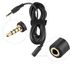 Generic-2m Extension Cable for Cellphone Smartphone Mic Microphone Female 3.5mm to Male 3.5mm