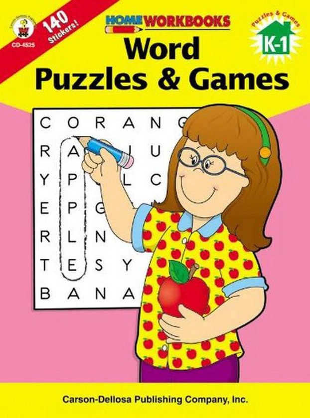 Word Puzzles & Games (Home Workbooks) Book