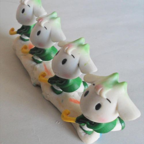 20 Pieces Cute Little Mavericks Children's Gift Ceramic Crafts