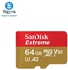 SANDISK EXTREME MICRO SDXC 64G-MEMORY CARD- SDSQXAH-GN6MN