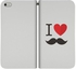 Stylizedd  Apple iPhone 6 Premium Flip case cover - I love moustashe  I6-F-153