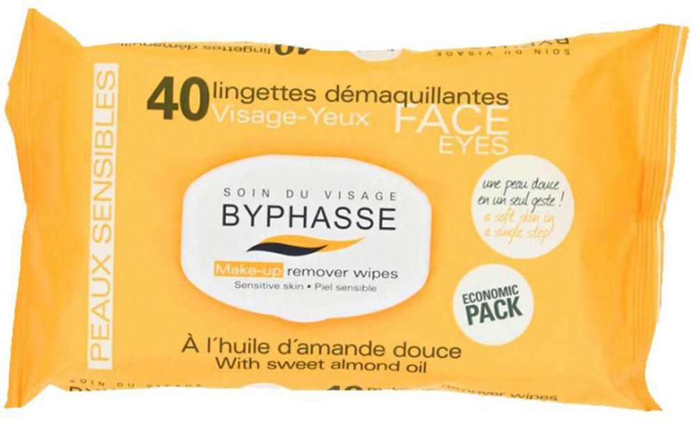 Byphasse Make Up Remover Sensitive Skin 25 Pieces , 8436097091928