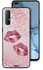 Oppo Reno3 Pro 4G Protective Case Cover Glitter Lips