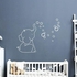 Decorative Wall Sticker - Elephant With Bubbles