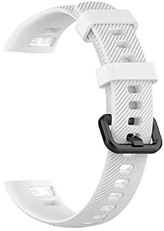 Silicone Honor band (4 - 5) Replacement Strap - White